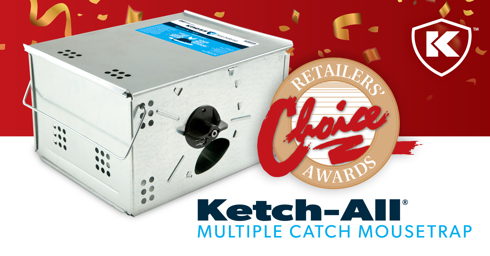 Kness' Ketch-All Mousetrap Captures Retailers' Choice Award