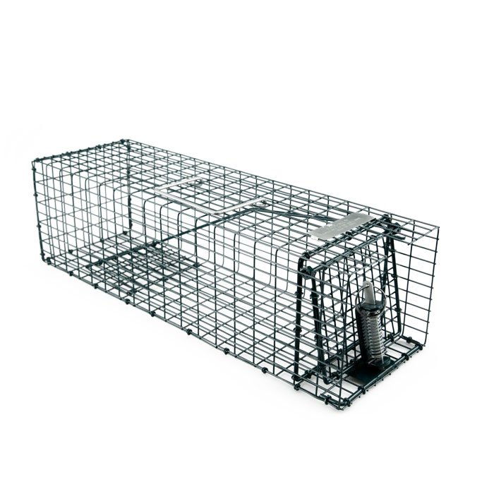 Humane Live Animal Trap Catch & Release Steel Cage for Rat Rabbits Cats  Squirrel